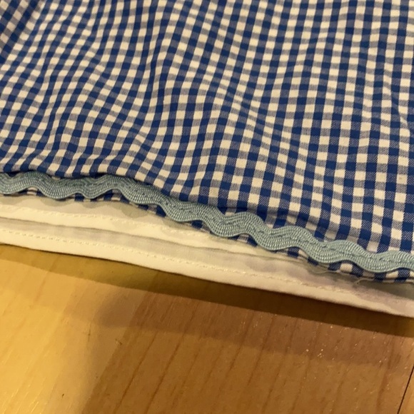 Sail to sable STS Blue checkered dress girls size 10 - Picture 6 of 7